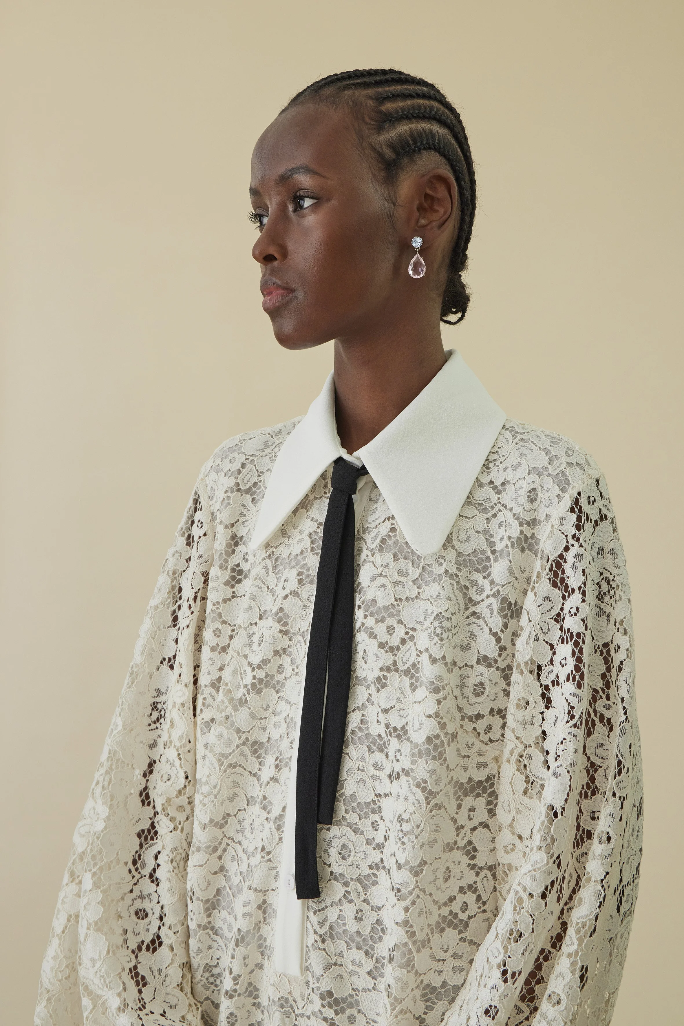 Rosie Dress / Ivory Lace — COTE